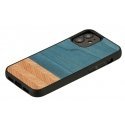 MAN&WOOD case for iPhone 12 mini denim black MAN&WOOD case for iPhone 12 mini denim black