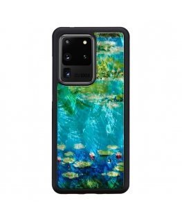 iKins case for Samsung Galaxy S20 Ultra water lilies black