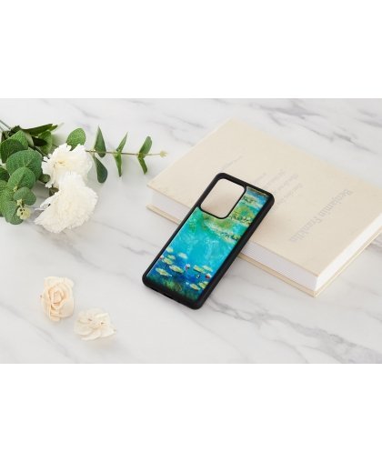 iKins case for Samsung Galaxy S20 Ultra water lilies black – 3