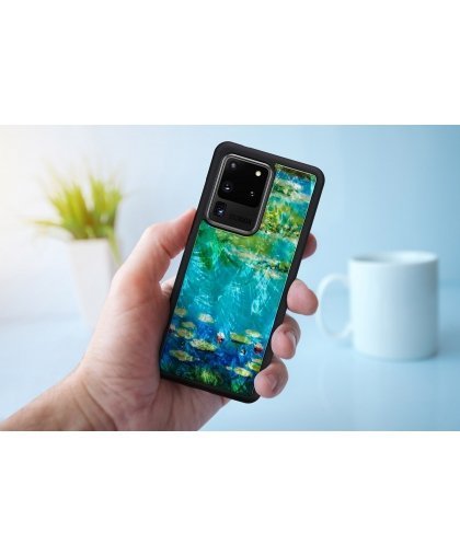 iKins case for Samsung Galaxy S20 Ultra water lilies black – 4