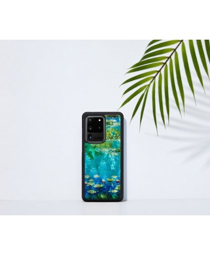 iKins case for Samsung Galaxy S20 Ultra water lilies black – 5