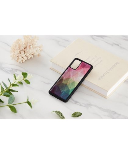 iKins case for Samsung Galaxy S20+ water flower black – 3