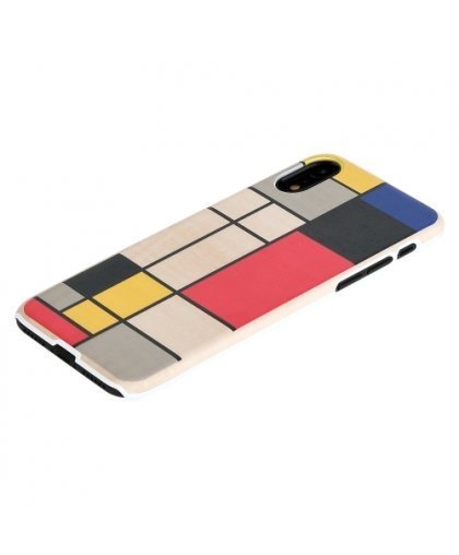 MAN&WOOD SmartPhone case iPhone XR mondrian wood white – 2