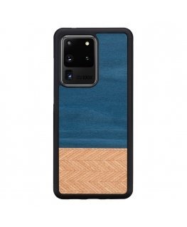 MAN&WOOD case for Galaxy S20 Ultra denim black