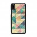 iKins SmartPhone case iPhone XS/S mosaic black iKins SmartPhone case iPhone XS/S mosaic black