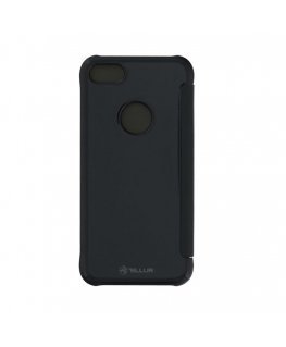 Tellur Book case Synthetic Leather with mirror for iPhone 8 black