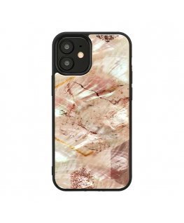 iKins case for Apple iPhone 12 mini pink marble