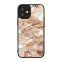 iKins case for Apple iPhone 12 mini pink marble iKins case for Apple iPhone 12 mini pink marble