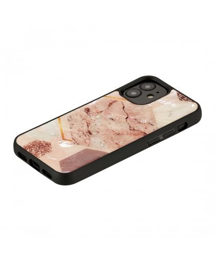 iKins case for Apple iPhone 12 mini pink marble – 2