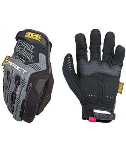 Mechanix Wear Gloves Mechanix M-Pact® 58 black size 10 / L. Velcro, TrekDry®, faux leather, palm, teeth, Armortex®, finger prote – 3