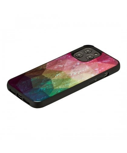 iKins case for Apple iPhone 12 Pro Max water flower black – 2