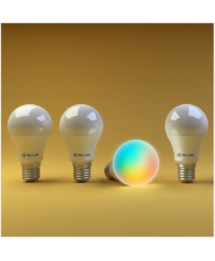 Tellur WiFi Smart Bulb E27 white/warm/RGB, dimmer – 3