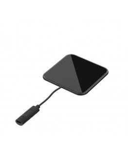 Tellur Qi Ultra-Slim Wireless Fast Charging Pad WCP03, 10W, Qi Certified, Tempered Glass black