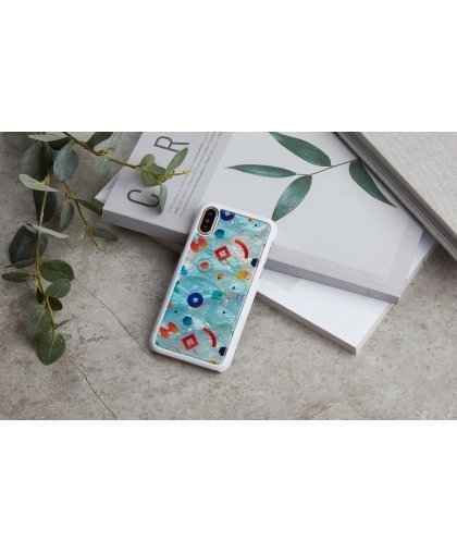 iKins SmartPhone case iPhone XS/S poppin rock white – 5