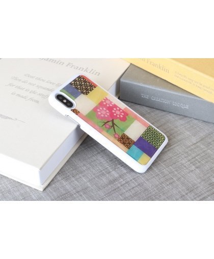 iKins SmartPhone case iPhone XS/S cherry blossom white – 4