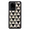 iKins case for Samsung Galaxy S20 Ultra pyramid black iKins case for Samsung Galaxy S20 Ultra pyramid black