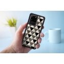 iKins case for Samsung Galaxy S20 Ultra pyramid black iKins case for Samsung Galaxy S20 Ultra pyramid black
