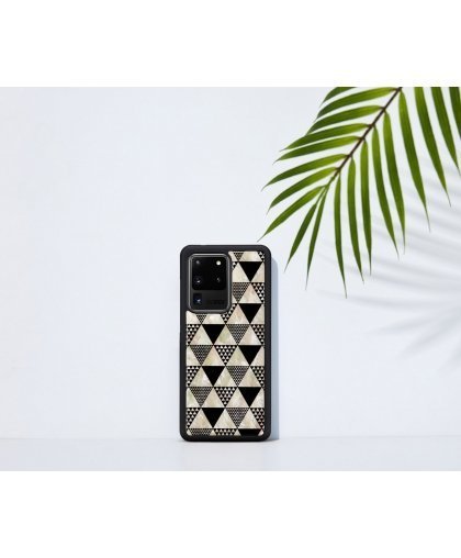 iKins case for Samsung Galaxy S20 Ultra pyramid black – 5
