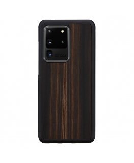 MAN&WOOD case for Galaxy S20 Ultra ebony juodas
