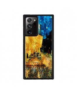 iKins case for Samsung Galaxy Note 20 Ultra cafe terrace black