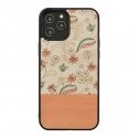 MAN&WOOD case for iPhone 12 Pro Max pink flower black MAN&WOOD case for iPhone 12 Pro Max pink flower black