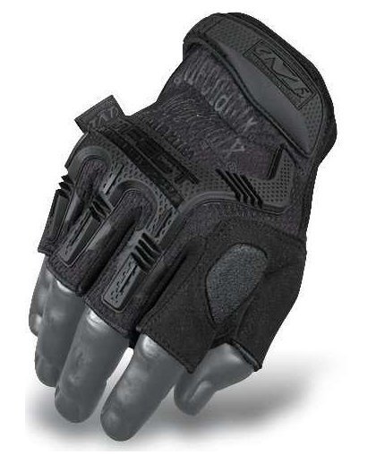 Mechanix Wear Gloves Mechanix M-Pact® FINGERLESS Size M. Velcro, TrekDry®, faux leather, palm, tooth, finger protection