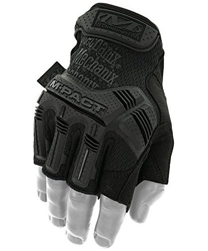 Mechanix Wear Gloves Mechanix M-Pact® FINGERLESS Size M. Velcro, TrekDry®, faux leather, palm, tooth, finger protection – 21