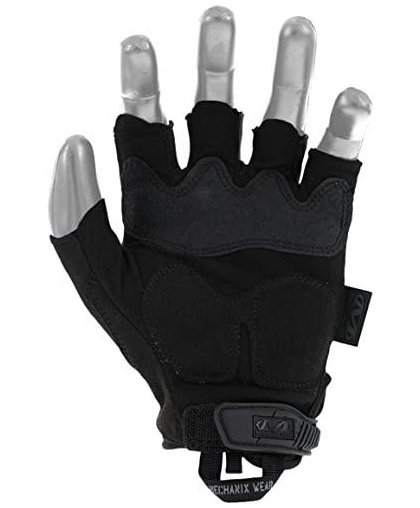 Mechanix Wear Gloves Mechanix M-Pact® FINGERLESS Size M. Velcro, TrekDry®, faux leather, palm, tooth, finger protection – 22