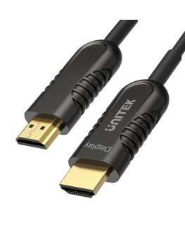 UNITEK HDMI CABLE FIBER OPTIC AOC 2.0, 4K, 20M