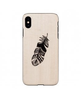 MAN&WOOD SmartPhone case iPhone XS Max indian black