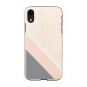 MAN&WOOD SmartPhone case iPhone XR pink suit black MAN&WOOD SmartPhone case iPhone XR pink suit black