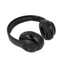 Setty Bluetooth ausinės su radio / Bluetooth 5.0 / Juodas Setty Bluetooth ausinės su radio / Bluetooth 5.0 / Juodas