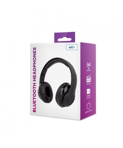 Setty Bluetooth Headset with Radio / Bluetooth 5.0 / Black – 4