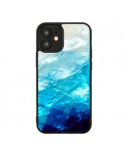 iKins case for Apple iPhone 12 mini blue lacquer black