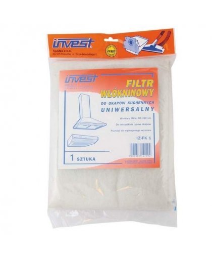 Invest Universal Non-woven filter (50x60cm) for kitchen hoods (1pcs.) – 2