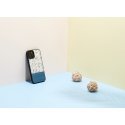 MAN&WOOD case for iPhone 12/12 Pro blue flower black MAN&WOOD case for iPhone 12/12 Pro blue flower black