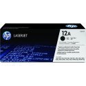 HP 12A Black Original LaserJet Toner Cartridge tonerio kasetė 1 vnt Originalus Juoda HP 12A Black Original LaserJet Toner Cartridge tonerio kasetė 1 vnt Originalus Juoda