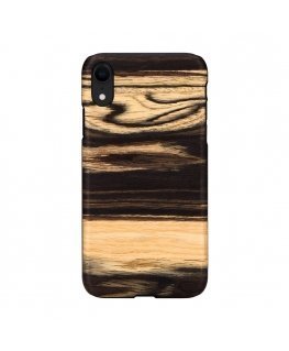 MAN&WOOD SmartPhone case iPhone XR white ebony black