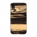 MAN&WOOD SmartPhone case iPhone XR white ebony black MAN&WOOD SmartPhone case iPhone XR white ebony black