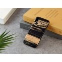 MAN&WOOD SmartPhone case iPhone XR white ebony black MAN&WOOD SmartPhone case iPhone XR white ebony black