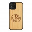 MAN&WOOD case for iPhone 12/12 Pro child with fish MAN&WOOD case for iPhone 12/12 Pro child with fish