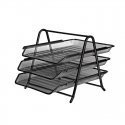 Document tray FOROFIS, 3 parts, black Document tray FOROFIS, 3 parts, black