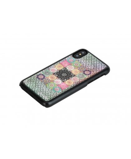 iKins SmartPhone case iPhone XS/S flower garden black – 2