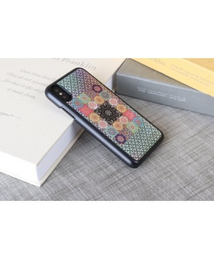 iKins SmartPhone case iPhone XS/S flower garden black – 3