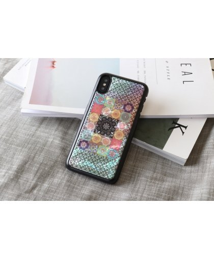 iKins SmartPhone case iPhone XS/S flower garden black – 4