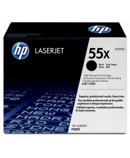 HP 55X Juodas LaserJet Tonerpatrone