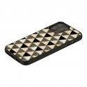 iKins case for Apple iPhone 12/12 Pro pyramid black iKins case for Apple iPhone 12/12 Pro pyramid black