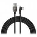 CABLE USB-A TO USB-C ANGLED/89010199A BLACKSHARK CABLE USB-A TO USB-C ANGLED/89010199A BLACKSHARK