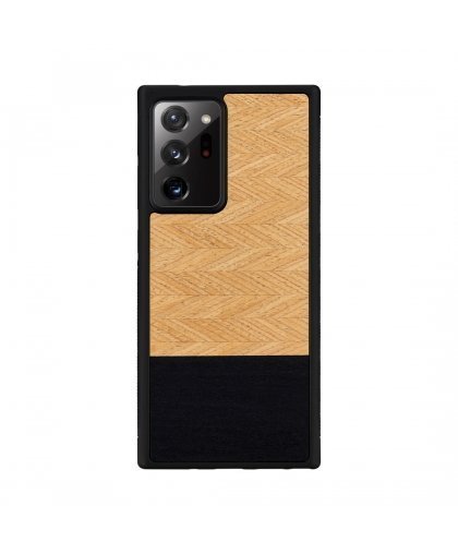 MAN&WOOD case for Galaxy Note 20 Ultra herringbone nero black