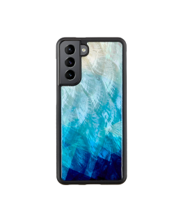 iKins case for Samsung Galaxy S21 blue lake black